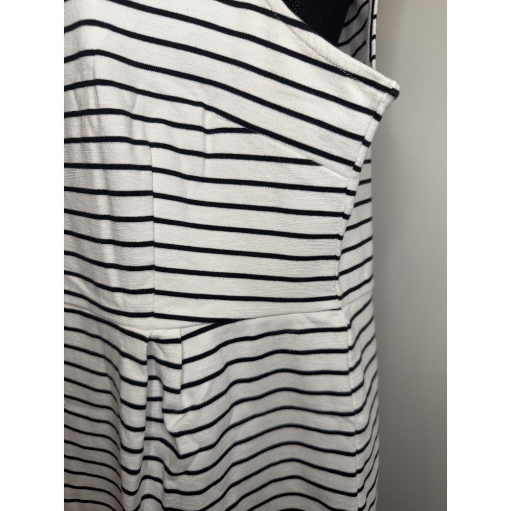 Old Navy Striped Sleeveless Knit Mini Dress Black & White Size XL Nautical - Picture 8 of 12